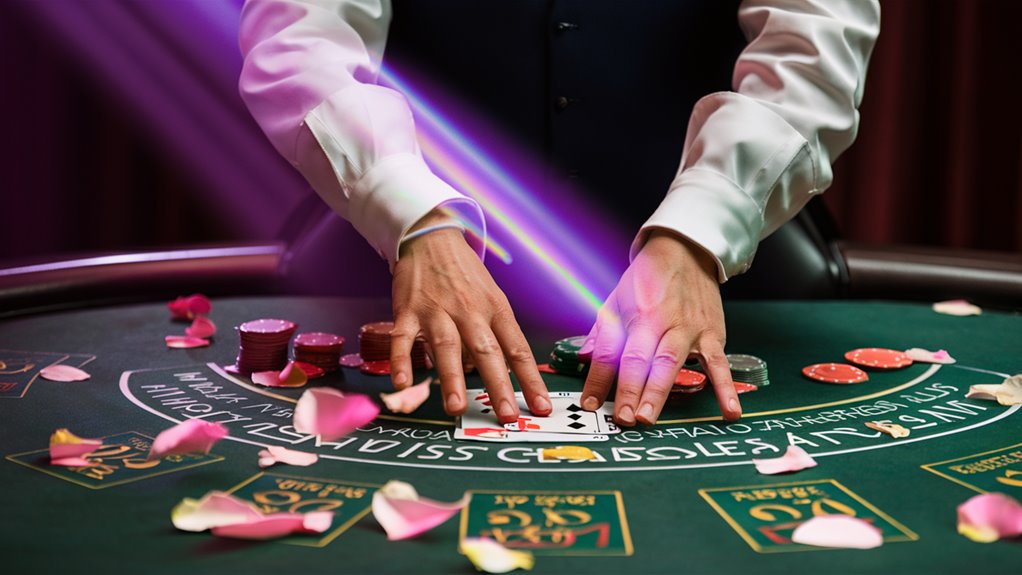 flickerplume blackjack confident dealings