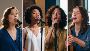 adapt singing style flexibly