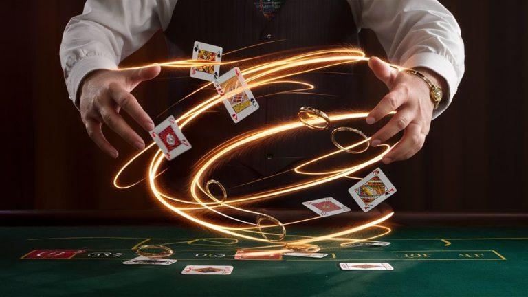 dealing cards creates whirlwinds
