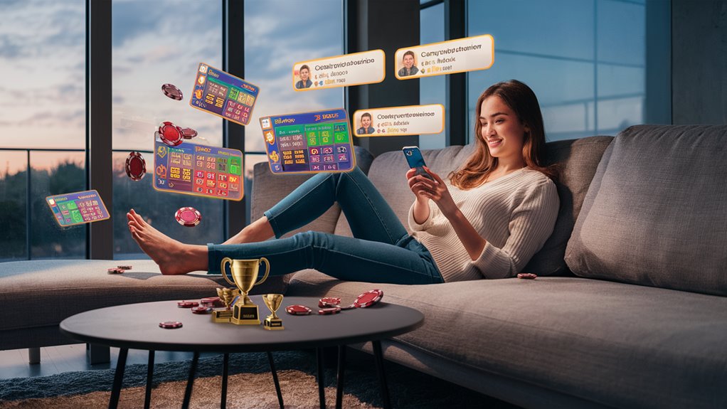 interactive social game features