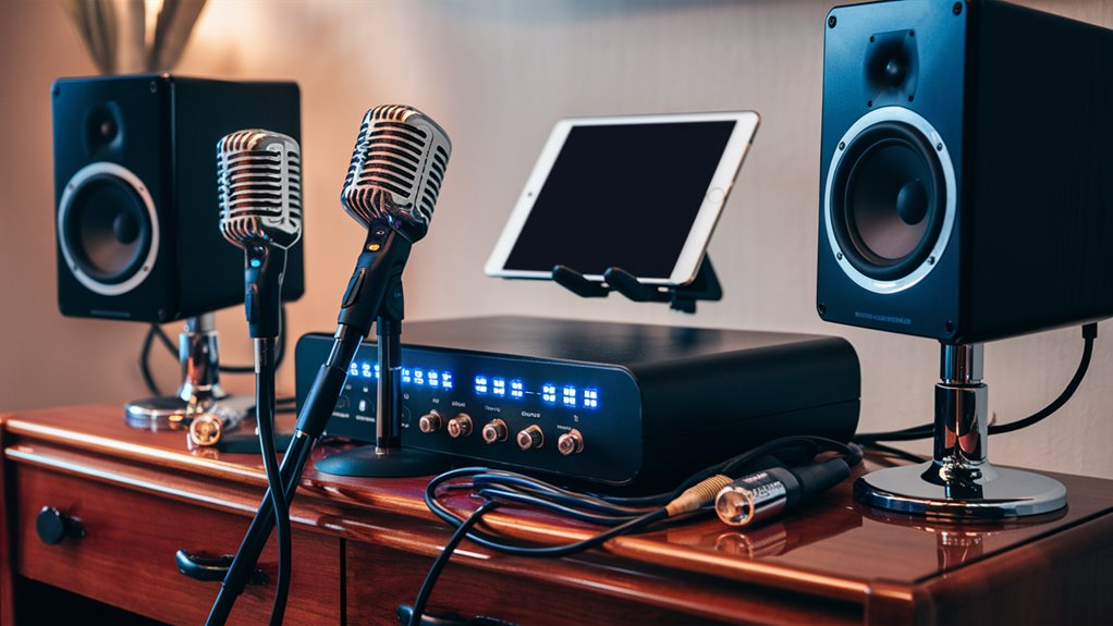 audio recording equipment types
