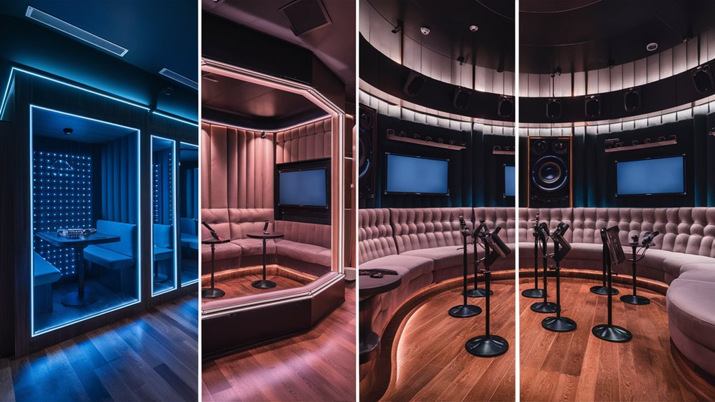group karaoke room selection