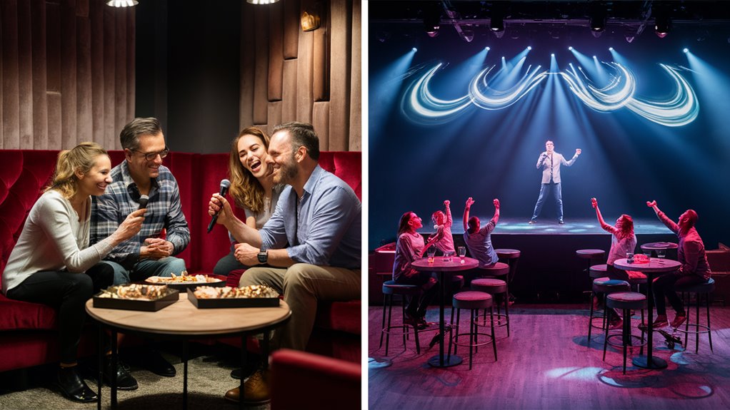 intimate versus public performance
