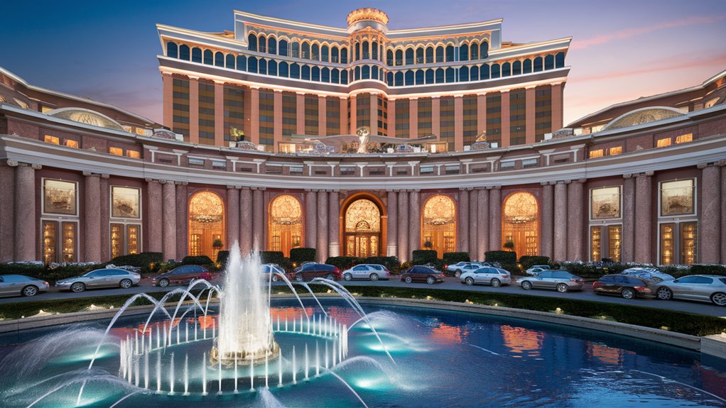 luxurious mediterranean casino resort hotel