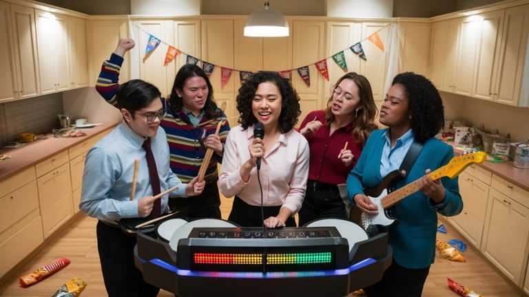 organize office karaoke party