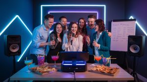 plan team singing party