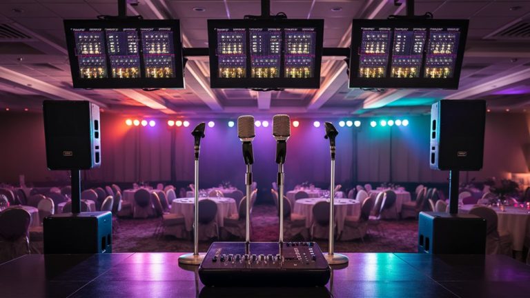 professional group singing equipment