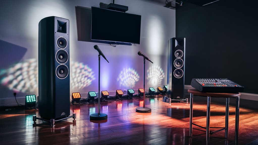 professional group singing equipment