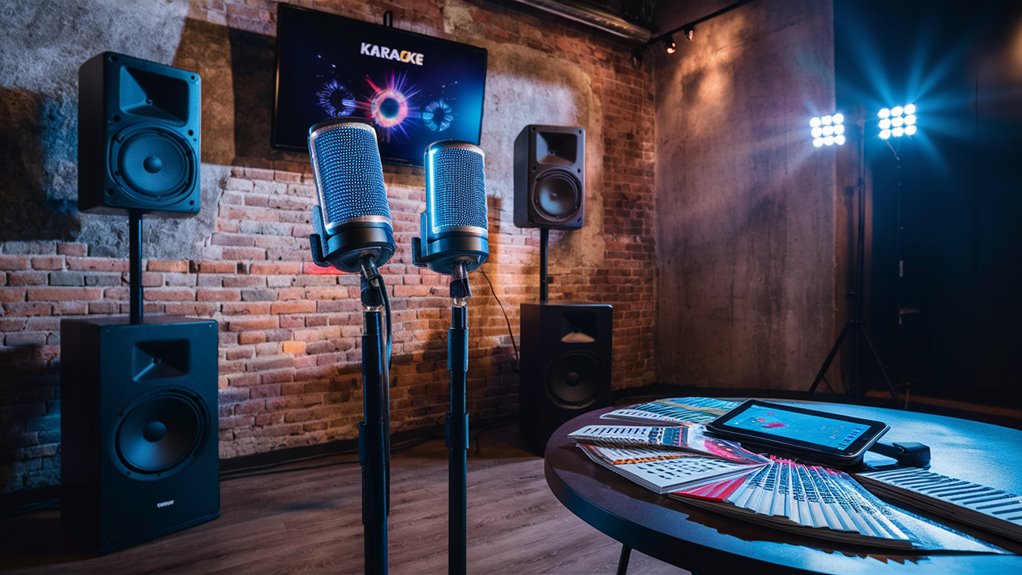 professional party singing equipment