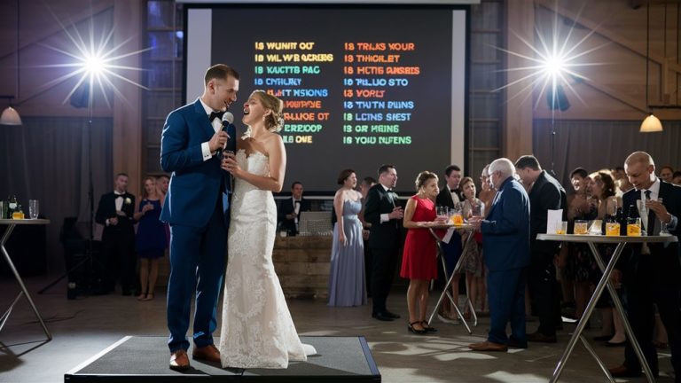 wedding karaoke planning tips