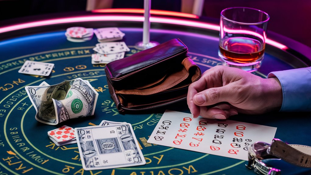 gambling losses through baccarat streaks