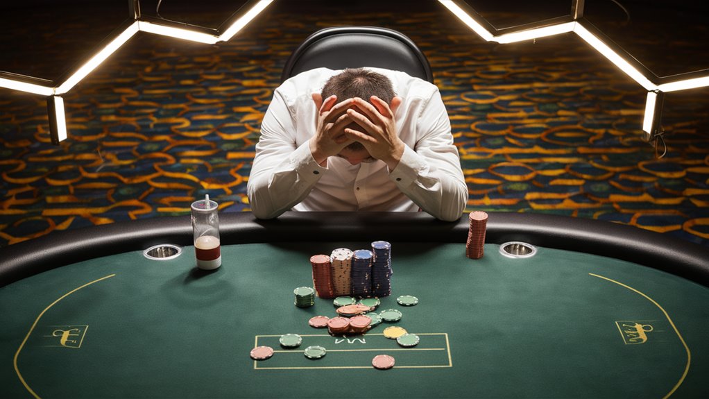 rest between poker rounds